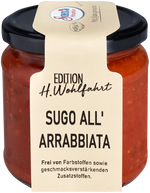Sugo All´Arrabbiata Soße im Glas;  scheck-in